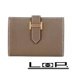  Hermes # прекрасный товар # Bear n Mini футляр для карточек футляр для визитных карточек Epson e палец на ноге pW.[539305]13