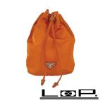 プラダ ■中古■ 巾着 ポーチ 小物入れ トライアングルロゴ ナイロン オレンジ 1NE369 【579332】7