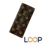  Louis Vuitton # новый такой же #etuiryu сеть sa-n тянуть очки кейс I одежда очки монограмма Brown M62962 [689369]5