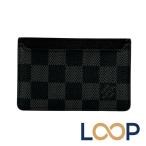  Louis Vuitton # б/у # Neo porutokaruto карта чехол для пропуска Damier gla Fit N62666 [726439]5
