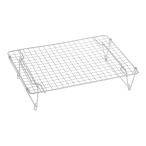 万能焼きアミ　足付　鉄・クロームメッキ　DYK-63[関連：内山産業 業務用 設備 焼物器 網焼き 炭火 焼き網 焼網]