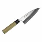 令月　ステンレス鋼和包丁　出刃　片刃　FC-1072　15cm　ALI-50