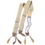 ALBERT THURSTON Alba -tosa- камень Англия производства combination подтяжки 40mm MEDIUM(100cm) KHAKI g10075