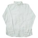 ショッピングINDIVIDUALIZED INDIVIDUALIZED SHIRTS インディビジュアライズドシャツ アメリカ製 オックスフォードBDシャツ 16/33 ホワイト 長袖 ボタンダウン g10251