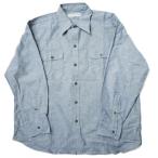 INDIVIDUALIZED SHIRTS インディビジュアライズドシャツ アメリカ製 オックスフォードワークシャツ 16-34 ブルー 長袖 トップス g10643