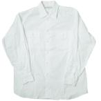 ショッピングINDIVIDUALIZED INDIVIDUALIZED SHIRTS インディビジュアライズドシャツ PIN OX BUSH SHIRT ピンオックス ワークシャツ L ホワイト ミリタリー g11342