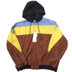 新品 MARNI マルニ 22SS カラーブロック ウインドブレーカー JUMU0116LQ TN855 48 ナイロン フーデッドジャケット バックロゴ g11343