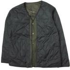 RICEMAN рис man REVERSIBLE QUILTED JACKET двусторонний стеганная куртка BLACK/OLIVE блузон внешний g11564