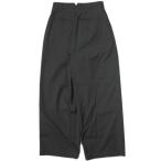 Ray BEAMS レイビームス 23SS 2タックワイドパンツ 61-23-0135-513 1 BLACK センタープレス ボトムス g12152