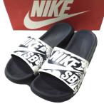 ショッピングナイキ ベナッシ NIKE ナイキ BENASSI SOLARSOFT SB PRINT 日本未発売モデル ベナッシ ソーラーソフト 902780-400 US8(26cm) NAVY シャワーサンダル