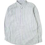 INDIVIDUALIZED SHIRTS インディビジュアライズドシャツ BEAMSカスタムオーダー限定 マルチストライプBDシャツ 151/2 Murti g15813