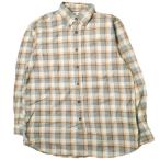 INDIVIDUALIZED SHIRTS インディビジュアライズドシャツ BEAMSカスタムオーダー限定 チェックBDシャツ 151/2 ベージュ ボタンダウン g17815