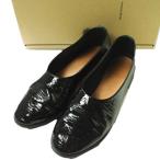 Hender Schemeenda- лыжи maPATENT FABREpa палатка кожа туфли без застежки fl-s-fbr 4(25.5-26cm) BLACK эмаль кожа обувь g18757