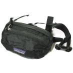 PATAGONIA パタゴニア Lightweight Travel Mini Hip Pack ライトウェイトトラベルミニヒップパック 49446 ブラック リップストップナイロン