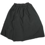 COMME des GARCONS コムデギャルソン 日本製 13AW 特殊シワ加工変形スカート GL-S016 S BLACK イージー バギー ボトムス g21299