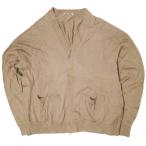 AURALEE オーラリー 19SS 日本製 SUPERFINE HIGH GAUGE KNIT CARDIGAN スーパーハイゲージニットカーディガン A9SC01SG 3 ブラウンベージュ