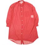 COMME des GARCONS COMME des GARCONS コムデギャルソン コムコム 21SS 日本製 ポルカドットシャツワンピース RG-B029 S RED ポリエステル