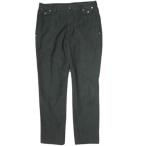 DOLCE&GABBANA ドルチェアンドガッバーナ イタリア製 コットンヘリンボーントラウザーズ G6FZAT / FC6AY 44 GRAY テーパード パンツ