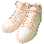 ショッピングダンク 新品 NIKE ナイキ WMNS DUNK HIGH ウィメンズ ダンクハイ DD1869-104 US7(24cm) SAIL/CRIMSON TINT-SAIL スニーカー シューズ g22269