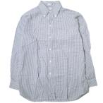 INDIVIDUALIZED SHIRTS インディビジュアライズドシャツ アメリカ製 タッターソールチェックBDシャツ M(CLASSIC FIT) NAVY/WHITE g22336