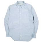 INDIVIDUALIZED SHIRTS インディビジュアライズドシャツ アメリカ製 オックスフォードBDシャツ 141/2(32) SLIM FIT サックスブルー 長袖