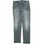 DOLCE＆GABBANA ドルチェアンドガッバーナ イタリア製 ロゴプレート付き ストレッチデニムパンツ G3PWEP / G8J57 46 Indigo ジーンズ