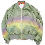 SEVESKIGsevusig25SS DETACHABLE MA-01 VER RAINBOW съемный MA-1 жакет Rainbow L KHAKI обычная цена 105,600 иен L-2B полет 