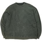 Danke Schon Dan keshe-nDistressed Oversized Sweatshirt обратная сторона шерсть повреждение обработка большой размер тренировочный BLACK футболка образец товар 
