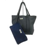 Ron Herman ロンハーマン WET TOTE BAG ポーチ付き ウェットトートバッグ グレーカーキ/ネイビー RHC カバン g3950