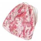 MIU MIU ミュウミュウ イタリア製 ベロア巾着 ピンク ベルベット ポーチ バッグ miumiu g4634