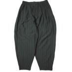 HOMME PLISSE ISSEY MIYAKE Homme plise Issey Miyake обезьяна L удаление плиссировать брюки HP55JF051 1 черный легкий широкий g6474