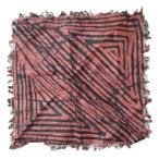 POST IMPERIAL post imperial pocket square розовый красный / черный носовой платок g8045