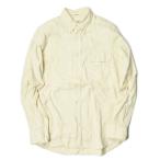ショッピングINDIVIDUALIZED インディビジュアライズドシャツ INDIVIDUALIZED SHIRTS アメリカ製 コットンフランネルBDシャツ 15-32 ベージュ STANDARD FIT 長袖 ボタンダウン トップス