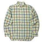 ショッピングINDIVIDUALIZED インディビジュアライズドシャツ INDIVIDUALIZED SHIRTS アメリカ製 コットンチェックBDシャツ 151/2-33 長袖 ボタンダウン トップス