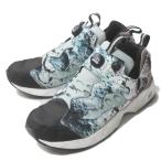 リーボック Reebok INSTA PUMP FURY ROAD SG インスタ ポンプフューリー ロード セージ V68798 US10(28cm) BLACK/WINTER SAGE/TAUPE 月面プリント