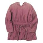 yuumi Aria yuumi ARIA 19AW сделано в Японии TUNIC SHIRT ONE-PIECE туника рубашка One-piece 192-AD005 36 лиловый длинный рукав блуза tops 
