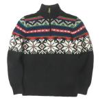  Polo bai Ralph Lauren Polo by Ralph Lauren nordic половина Zip вязаный 150 черный свитер с высоким воротником ta-toru tops Kids 