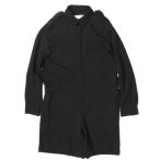  mezzo n лисица MAISON KITSUNE шерсть Safari рубашка все в одном FW14-MK-101-JS 38 черный Jump костюм длинный рукав детский комбинезон шорты 