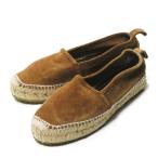  Balenciaga BALENCIAGA CROUTE VELOURS замша jute эспадрильи 372892 37(24.5cm) бежевый обувь 