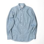 INDIVIDUALIZED SHIRTS インディビジュアライズドシャツ アメリカ製 コットンツイルBDシャツ 14 1/2(CLASSIC FIT) ネイビー