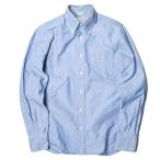 インディビジュアライズドシャツ INDIVIDUALIZED SHIRTS アメリカ製 デニムBDシャツ 14 1/2 インディゴ STANDARD FIT 長袖 ボタンダウン トップス