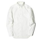 インディビジュアライズドシャツ INDIVIDUALIZED SHIRTS アメリカ製 オックスフォードBDシャツ 32(14 1/2) ホワイト STANDARD FIT 長袖 ボタンダウン