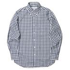 ショッピングINDIVIDUALIZED インディビジュアライズドシャツ INDIVIDUALIZED SHIRTS アメリカ製 コットンギンガムチェックBDシャツ 15/32(STANDARD FIT) 長袖 ボタンダウン
