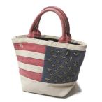 ロンハーマン カリフォルニア Ron Herman California Canvas American Flag Tote キャンバスアメリカンフラッグトートバッグ 星条旗 レディース カバン