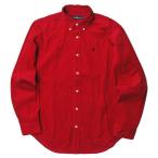  Ralph Lauren RALPH LAURENpo колено вышивка вельвет BD рубашка 170 красный длинный рукав кнопка down boys Kids tops 