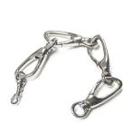 Yahoo! Yahoo!ショッピング(ヤフー ショッピング)ヒューミス HUMIS 20SS 日本製 CHEMICAL CARABINER BRACELET ケミカルカラビナブレスレット M-AC1301 シルバー BRASS 真鍮 アクセサリー