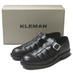 クレマン KLEMAN DIMOR グルカシューズ 43(27.5cm) ブラック 革靴 レザーシューズ サンダル ストラップ シューズ