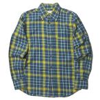 INDIVIDUALIZED SHIRTS インディビジュアライズドシャツ アメリカ製 コットンツイルウインドーペーンチェックBDシャツ 長袖 ☆☆mc63160
