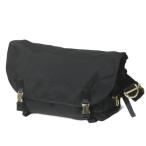  "Лоринзер" LORINZA MESSENGER BAG M сумка "почтальонка" черный ko-te.la нейлон Gold пряжка портфель 