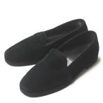  blow mBLOHM CORD SLIP вельвет туфли без застежки BL-07 26cm черный Loafer обувь 